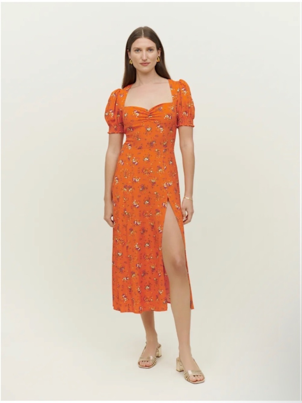 reformation lacey dress